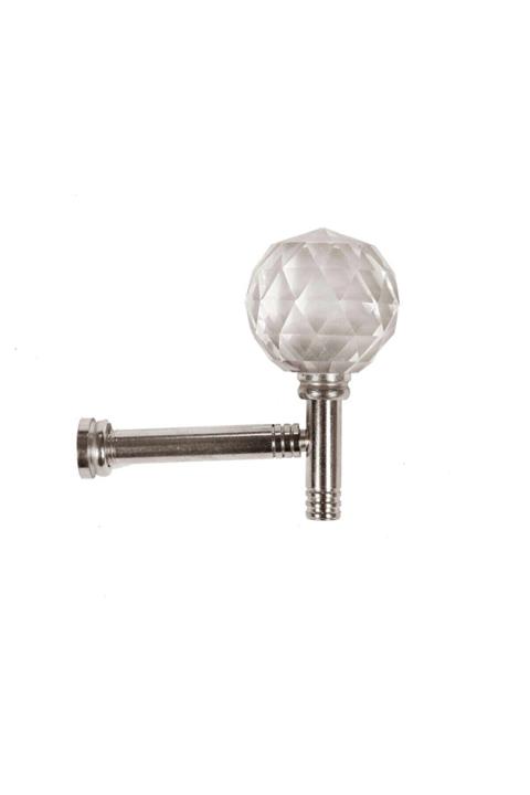 GÖKCE PERDE Gümüş Fon Perde Bağlama Aparatı