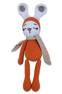 Hedicaret Amigurumi Uyku Arkadaşı Örgü Bebek 40 cm NuiGurumis Uykucu Tavşan