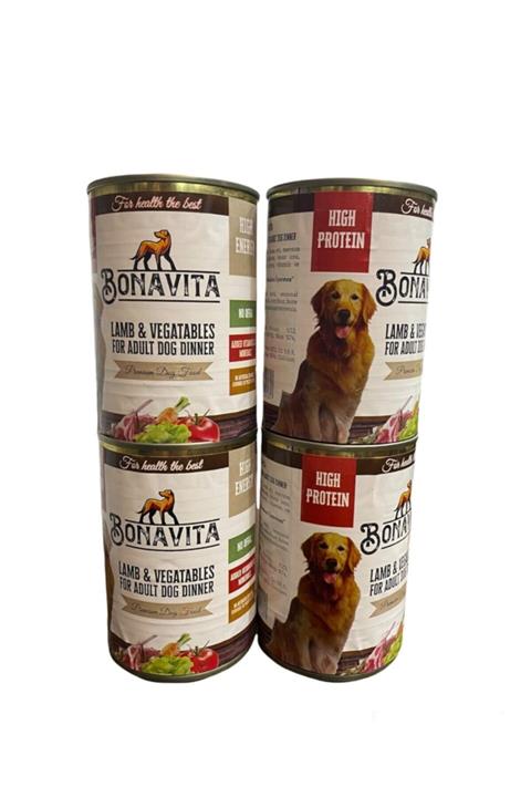 Bona Vita Konserve Köpek Maması X4