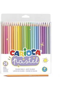 CARIOCA Marka: Carioca Pastel Renkli Kuru Boya Kalemi 24'lü Kategori: Kuru Boya Kalemi