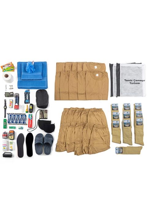 Silyon Askeri Giyim Bedelli ve Acemi Er Asker Sonbahar - Kış Temel Malzeme Seti 5'li
