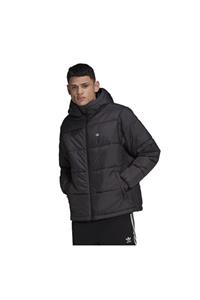 adidas H13555-e Pad Hooded Puff Erkek Mont Siyah