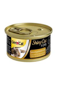 Gimpet Shinycat Konserve Kedi Maması - Tuna Balıklı Karidesli Malt Özlü 70gr