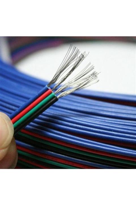 SECLİNK Rgb Şerit Led Kablosu 4lü Kablo