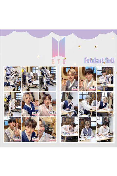 BTS ''geleneksel'' Fotokart Seti