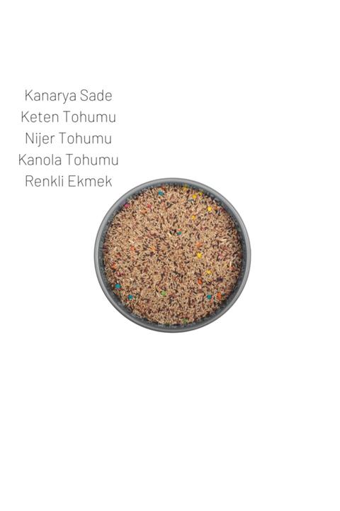 Bahar Tarım Kanarya Mix Yemi Renkli 5 Kg