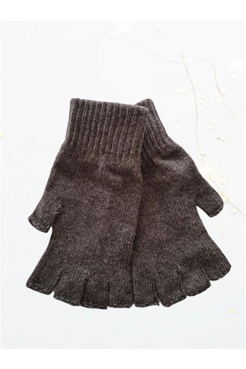 by.accessoriess Taşrengi Parmaksız Bacis Eldiven