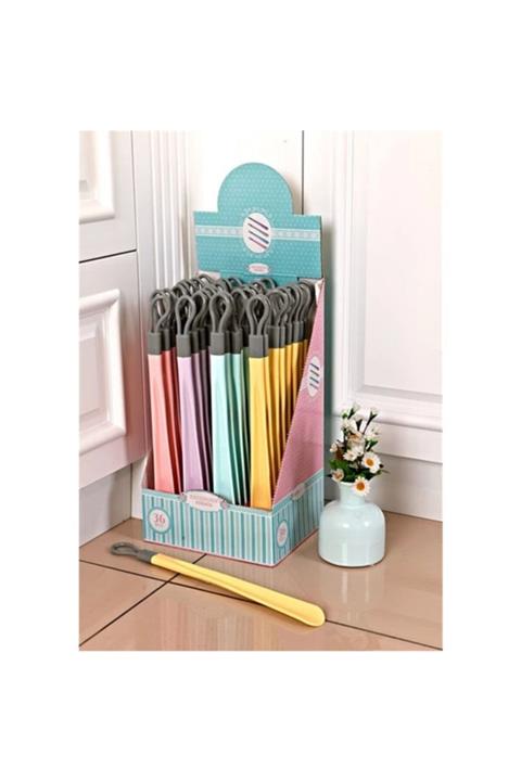 Almila Store 1. Kalite 42cm Sert Plastik Ayakkabı Çekeceği