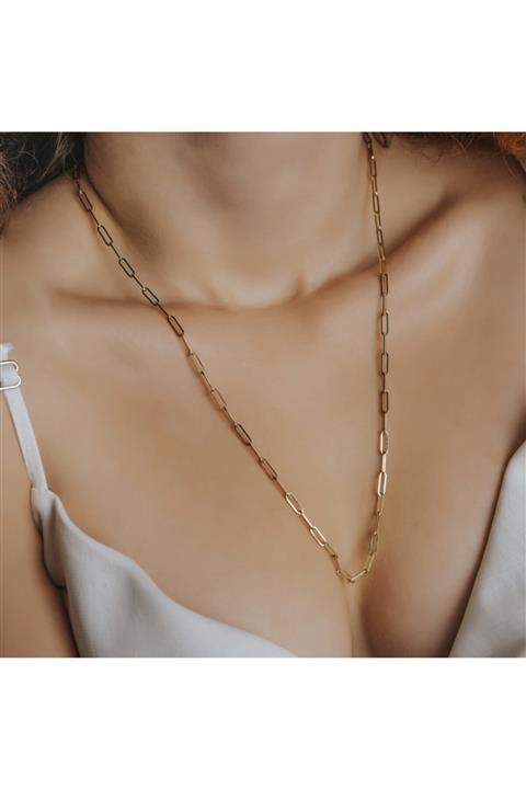 Siena 14 Ayar Ataç Model Boyun Zinciri