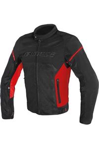 Dainese Kadın Air Frame D1 Tekstil Mont Black Red Red