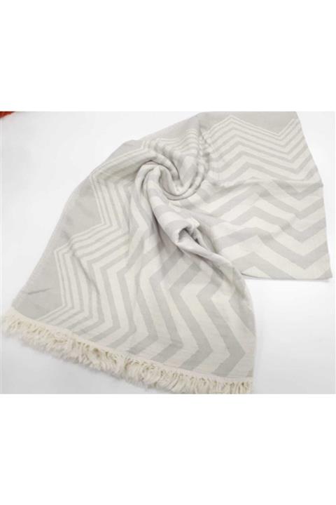 Peshtemal And Peshkir by HAKAN Tekstil Lux Zikzak Peştemal