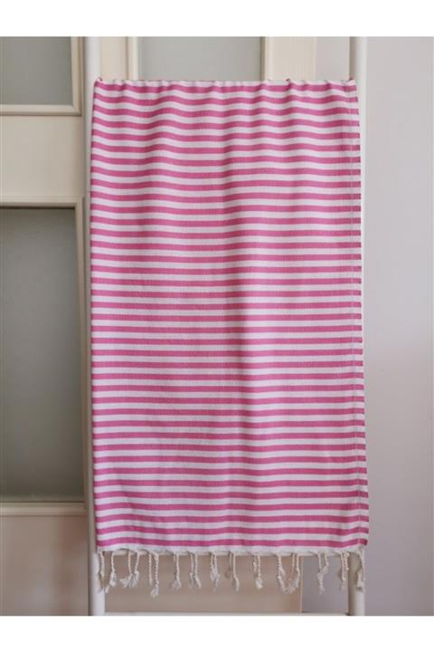 doruktrend Peştemal, Banyo Havlusu, Plaj Havlusu, Zebra Pembe