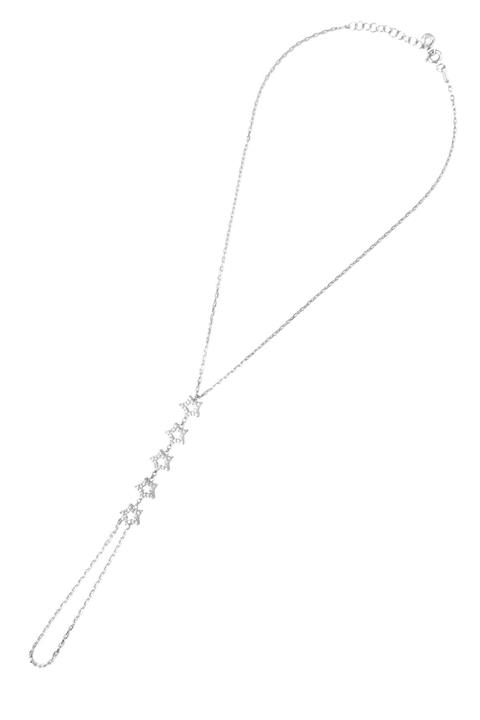 Enesstore Gümüş Yıldız Model Şahmeran Kadın Bileklik