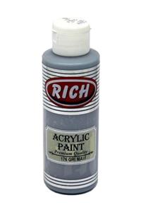 Rich 130ml Akrilik Boya No:176 Gri Mavi