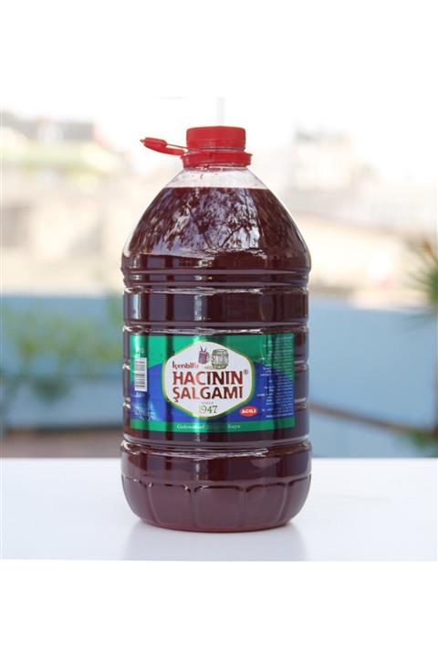 Hacı'nın Şalgamı Şalgam Suyu 5 Litre Acılı (4 Adet)