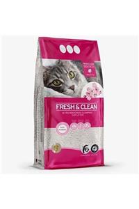 Fresh Clean Bebek Pudralı Topaklanan Kedi Kumu 5 lt