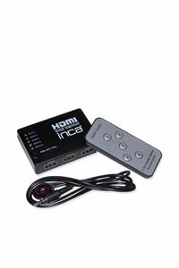 Inca IHSK-05 5 GİRİŞ 1 ÇIKIŞ UZAKTAN KUMANDALI HDMI SWİCTH