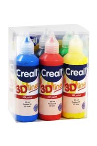 Talens Creall 3D Kabaran Boya 80 Ml 6'Lı Set