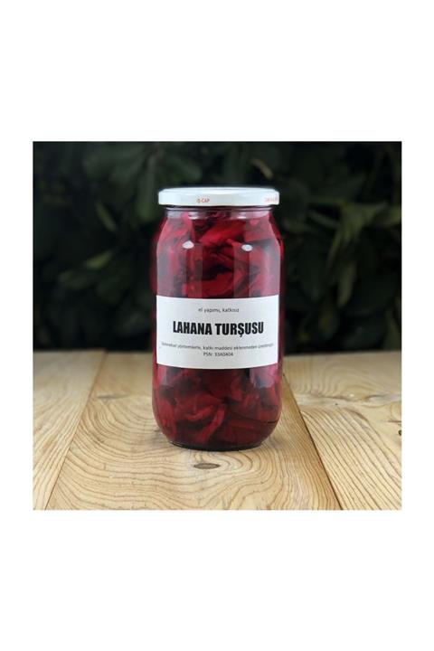 Silifke Sepeti Ev Yapımı Mor Lahana Turşusu 1,2 kg