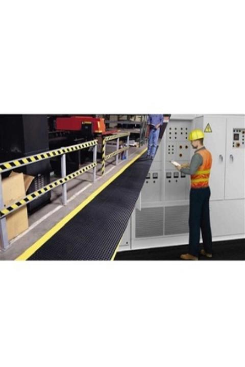 Karbon Plast Yalıtkan Siyah Paspas  500x100 cm 5 mm