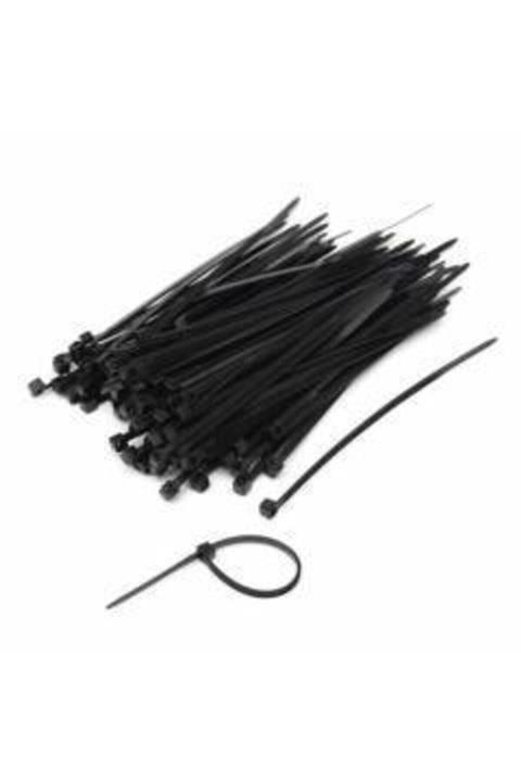 AKSUFEZ (falçata Hediyeli) Plastik Beyaz Cırt Kelepçe 4.8 X 250 Mm 100 Lü Tnr-0295