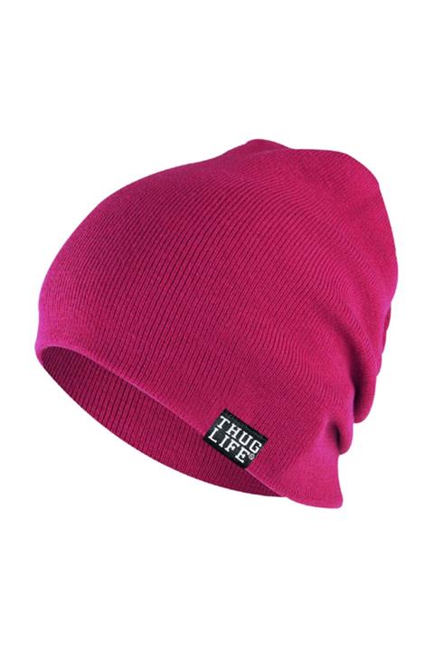 Thug Life Triko Bere Fuşya