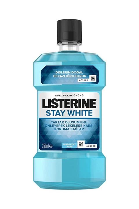 Listerine Stay White Nane Aromalı Gargara 250 ml