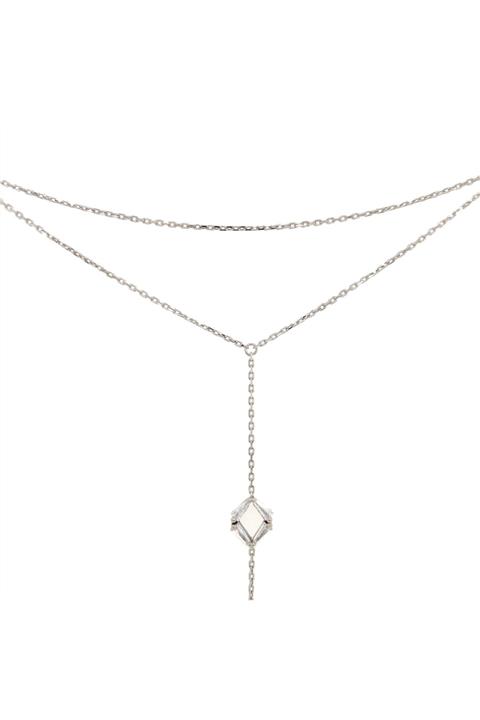 charmin Baget Taşlı Gümüş Şahmeran