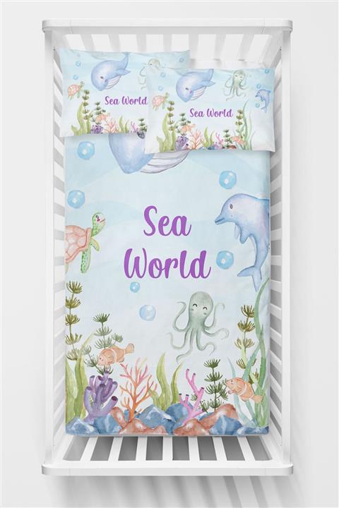 Homamia Bebek Nevresim Takımı Deniz Kızı