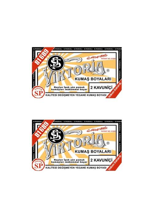 Viktoria Kavuniçi Kumaş Boyası 2 Adet