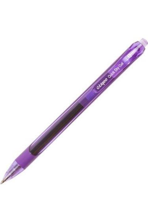 Liqeo Lıqeo Instant Dry Gel Pen 0.7 Mm Mor 12 Li