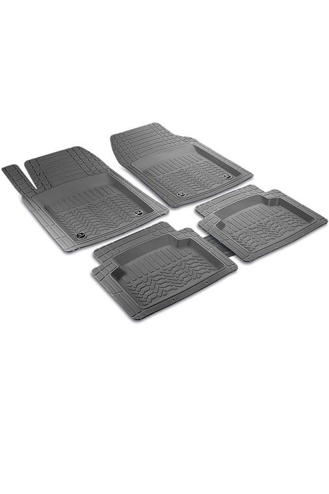 Gold Oto Aksesuar Renault Megane 4 Profesyonel Siyah Havuzlu Kauçuk 4d Paspas 5 Parça Birebir Uyumlu