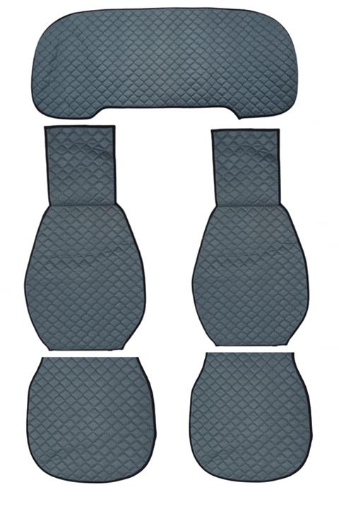 Tegin Mercedes R W251 2006-2013 -7 Kişi Tay Tüyü Koltuk Minderi Buz Mavisi Kapitone Takım