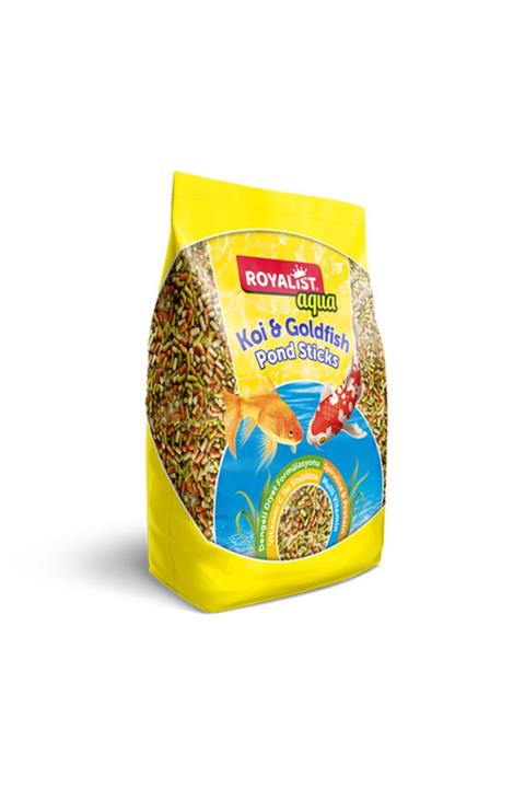 Royalist Koi & Gold Fish Pond Sticks Mix Japon Ve Koi Balık Yemi 1kg