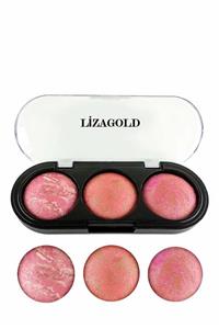 LİZAGOLD 3'lü Allık - Terracotta Blush No : 1