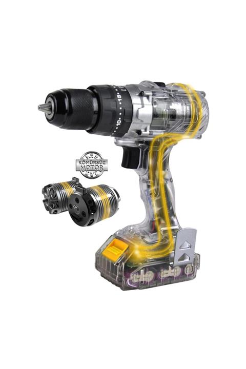 Rtrmax 18v Kömürsüz Akülü Darbeli Matkap Akü Hariç Rtx2014b