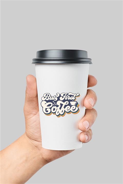 Spacepiks Kahve Sticker Özel Kesimli 90 Adet