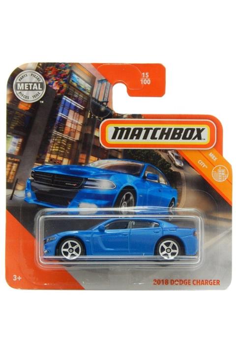 Matchbox Tekli Arabalar 2018 Dodge Charger Gkl90 Oyuncakları