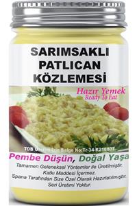 SPANA Sarımsaklı Patlıcan Közlemesi Ev Yapımı Katkısız 330gr