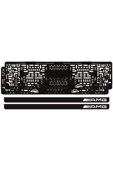 Ömr Dizayn Hediye Lazer Kesim -amg- Takmatik Plakalık Model 2