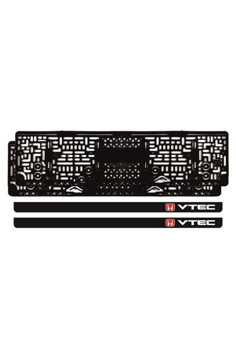 Ömr Dizayn Hediye Lazer Kesim -honda Vtec- Takmatik Plakalık Uyumlu