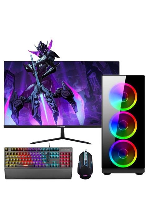 TURBOX Tx233 i5 3470 8GB Ram 256GB SSD 500GB HDD 4GB RX550 23.8\