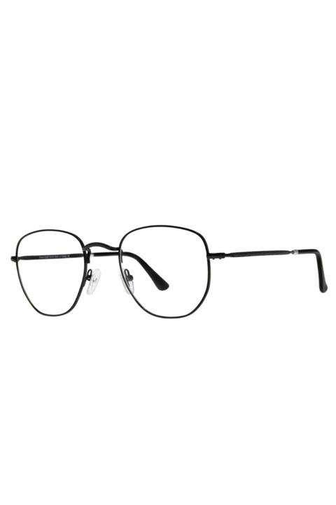 UBK Eyewear Beşgen Siyah Numarasız Mavi Işık Engelleyici Gözlük