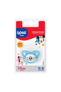 Wee Baby Disney Kelebek Emzik No:1 Mavi 0-6 Ay K:179