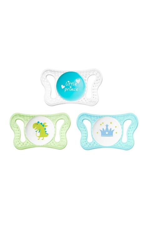 Chicco Physio Micro Ikili Silikon Emzik 0-2 Ay - Erkek