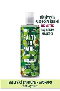 Faith In Nature %99 Doğal Besleyici Şampuan Avokado Tüm Saç Tipleri İçin