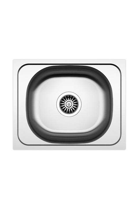 Hafele Capua02 Eviye, Tezg.üstü,500x400mm,satin