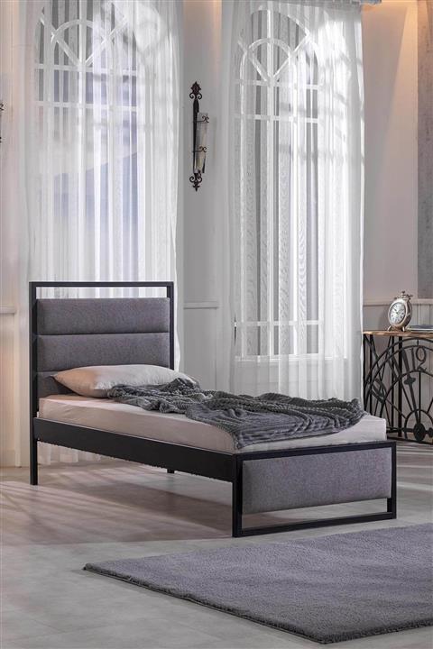 Unimet Chimera Tek Kişilik Metal Karyola Siyah