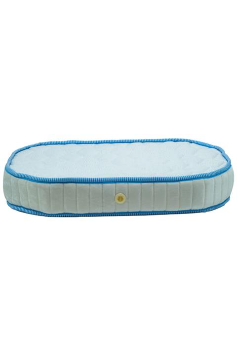 Yumurcak Yatak Yumurcak Oval Ahşap Beşik Sünger Bebek Yatak 70x130
