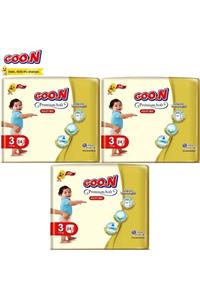 Goo.n Goon Premium Soft Eko Külot Bebek Bezi Beden:3 (7-12kg) Midi 72 Adet (3pk*24)